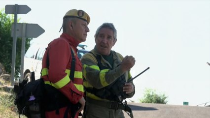 Evolución "muy favorable" del fuego Ávila con "cautela" por vientos de tarde