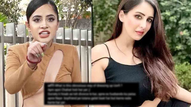 Urfi Javed ने Chahatt Khanna को फिर सुनाई खरी-खोटी, Instagram पर खोल दी Chahatt की सारी पोल !