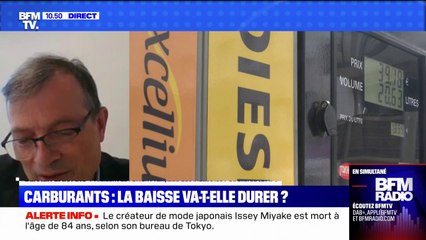 Olivier Gantois, président de l'Union Française des Industries Pétrolières: "On aura une baisse du prix des carburants entre 5 et 10 centimes cette semaine"