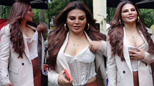Rakhi Sawant BF Adil Khan संग Outfit को Adjust करते Video Viral | Boldsky *Entertainment