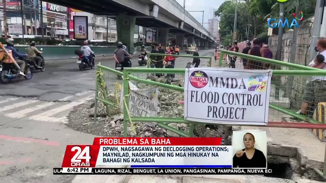 3 pumping stations sa Malate, 'di gumagana; nilinaw ring 'di Dolomite beach ang dahilan ng pagbaha kundi ang mga 'di pa tapos na pumping stations | 24 Oras
