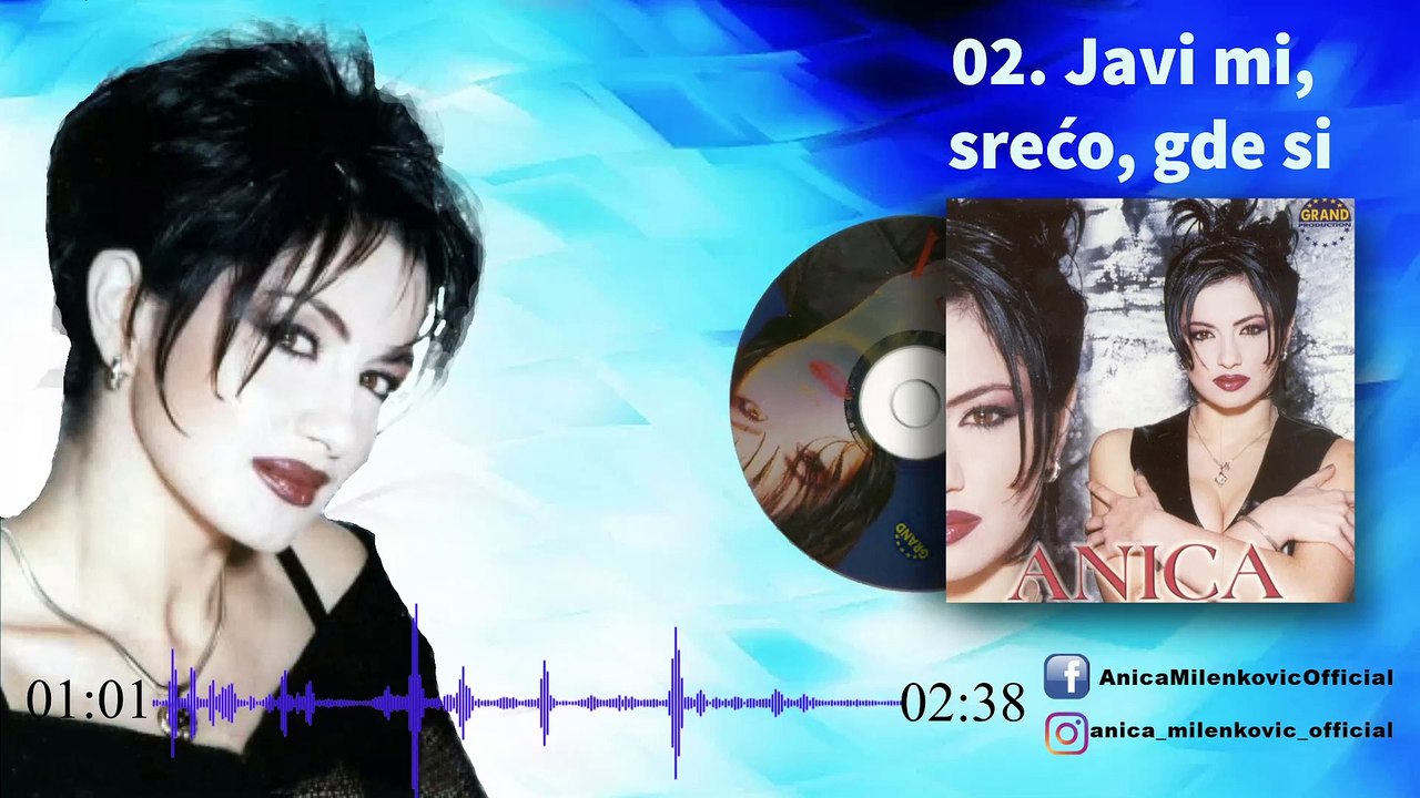 Anica Milenkovic - Javi se, sreco, gde si - (Official Audio 1999)