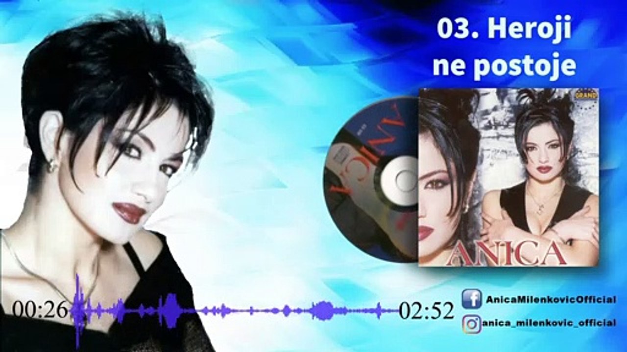 Anica Milenkovic - Heroji ne postoje - (Official Audio 1999)