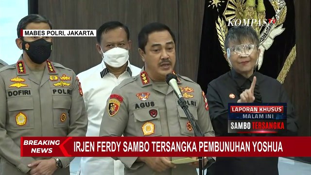 Bareskrim Polri Tetapkan 4 Tersangka dalam Kasus Pembunuhan Brigadir J, Termasuk Ferdy Sambo!