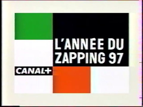 Canal + - 1er Janvier 1998 - L'année du Zapping 1997