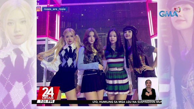 Kpop girl group na 'Blackpink', bibisita sa bansa para sa kanilang Born Pink World Tour | 24 Oras