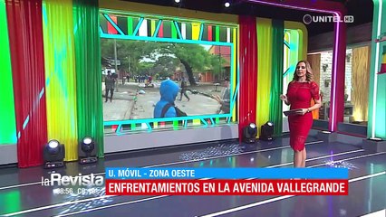 Enfrentamientos en desbloqueo en la zona oeste de Santa Cruz