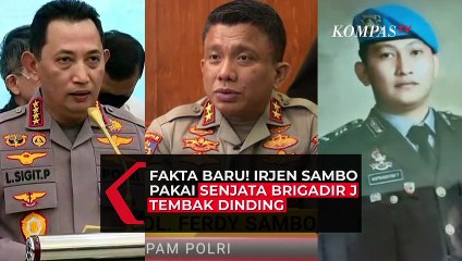 Fakta Baru! Kapolri Ungkap: Ferdy Sambo Pakai Senjata Brigadir J Tembak DindingDemi Skenario