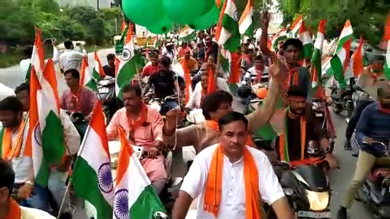 घर-घर तिरंगा अभियान: भाजपा ओबीसी मोर्चा ने निका...