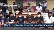 Terdesak Biaya Hidup, Satu Residivis Dan Enam Orang Lainnya Jadi Pengedar Ganja