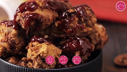 دجاج كنتاكي بصلصة مميزة