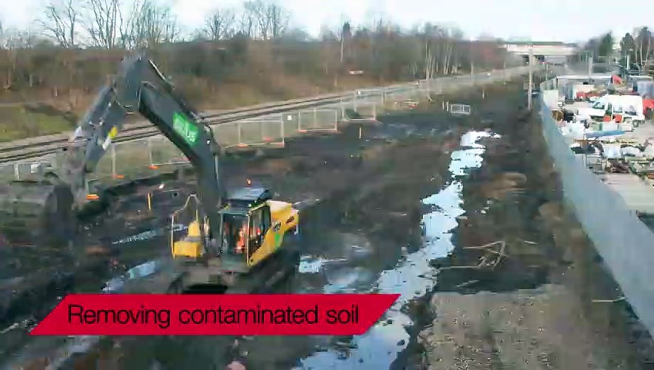 Time-lapse of the Hitachi Doncaster depot being built