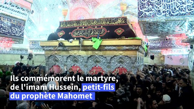 Irak: des musulmans chiites irakiens commémorent l'Achoura