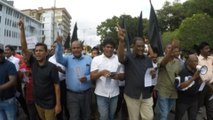 Manifestaciones en Sri Lanka en contra de la represión del Gobierno