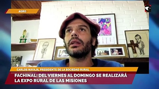 Fachinal del viernes al domingo se realizará la expo rural de las Misiones