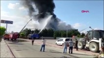 Konya'da boya fabrikasında yangın! Konya Ankara yolu trafiğe kapatıldı