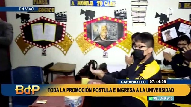Promoción completa ingresó a universidad nacional: ¿Cuál es la pedagogía del colegio?