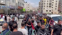Son dakika gündem: İsrail askerlerinin Batı Şeria'da öldürdüğü 3 Filistinli için cenaze töreni
