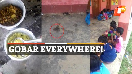 School Students Served MDM In Unhygienic Conditions