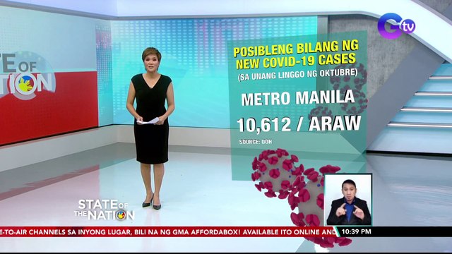 Kaso ng COVID-19, posible tumaas kapag nagsimula na ang face-to-face classes, OCTA Research at Department of Health | SONA