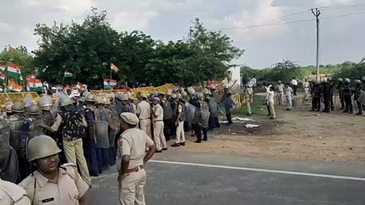किरोड़ी के काफिले को रोकने के किया हाइवे सील