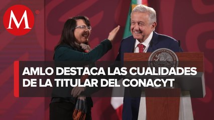 AMLO destaca tres cualidades de María Elena Álvarez-Buylla, "Ha sido muy maltratada"