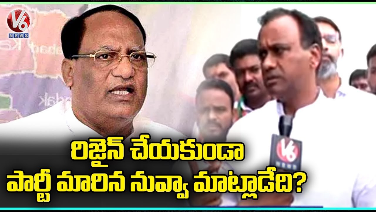 Komatireddy Raj Gopal Reddy F2F Over Munugodu Bypoll | Yadadri  |V6 News