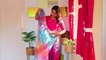 Organza Silk Saree Draping Perfectly for Weddings | Step by Step Organza Saree Draping