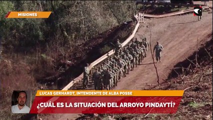 ¿Cuál es la situación del arroyo Pindaytí?
