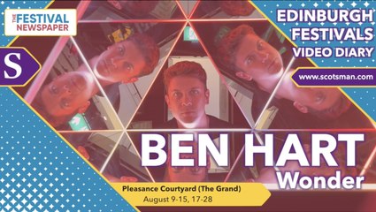 Edinburgh Fringe Festival 2022: Magician Ben Hart visits Camera Obscura World of Illusions