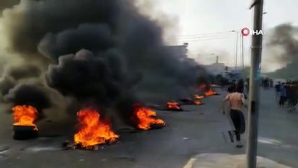 Irak'ta elektik kesintileri protesto edildi