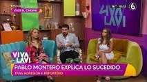 Pablo Montero explica lo sucedido tras agresión a reportera