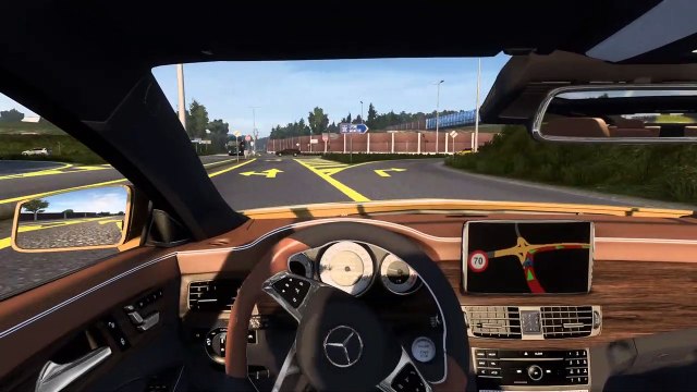 Euro Truck Simulator 2 (ets2) / Mercedes Benz CLS Class mod 1.43 #ets2 #gaming #games #game
