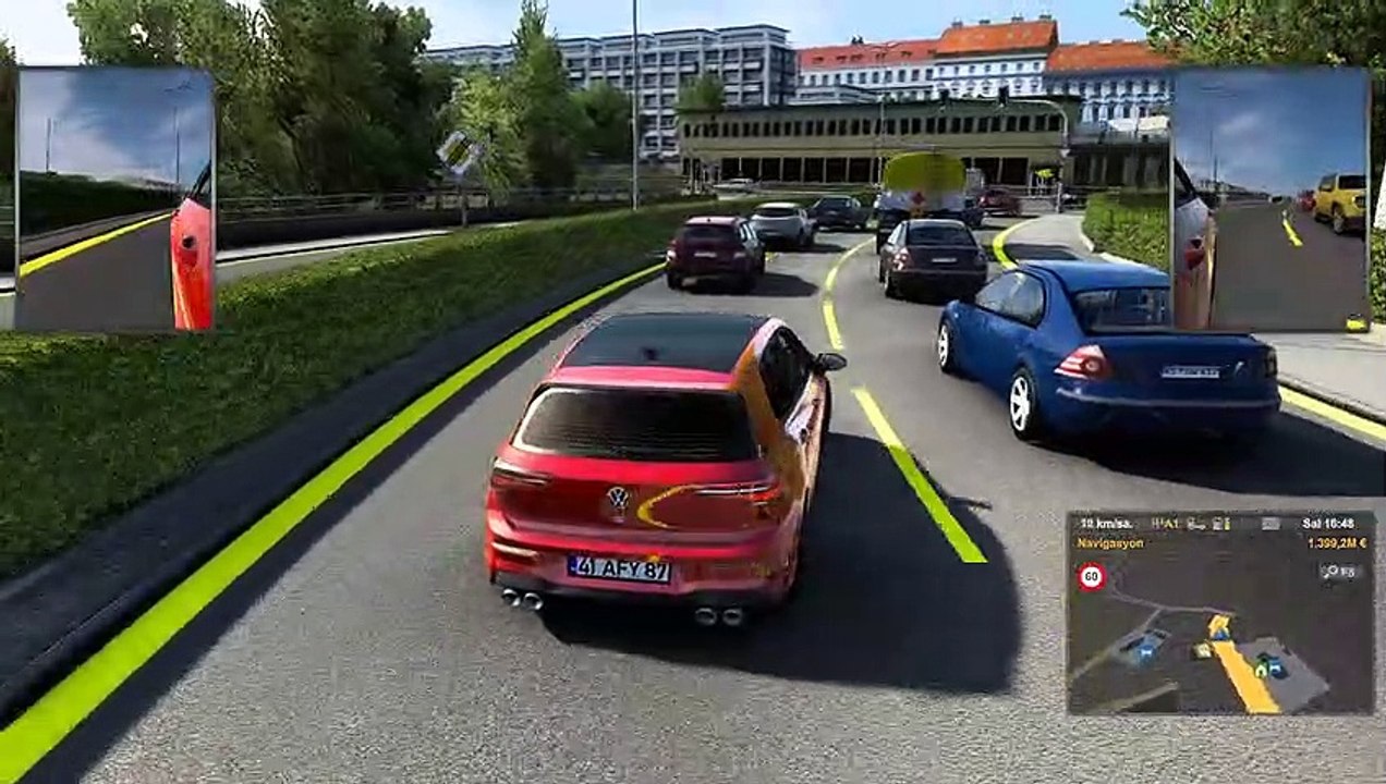 Euro Truck Simulator 2 (ets2) / VW Golf 8 R-Line Mod 1.43 #ets2 #gaming #games #game