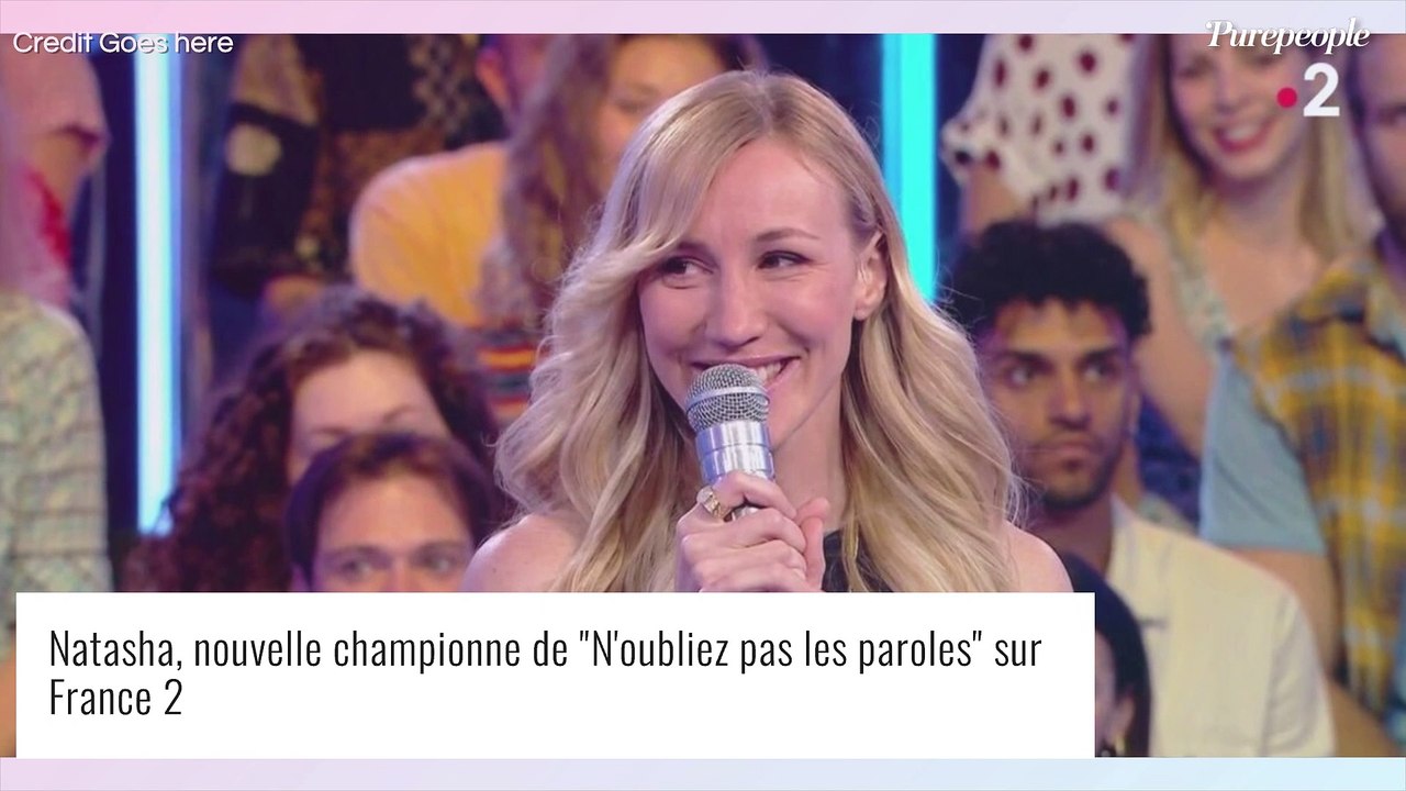 Natasha (N'oubliez pas les paroles) victime de "grosses angoisses" : son mari a été d'une aide précieuse