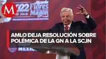 AMLO dejará a la SCJN el cambio de Guardia Nacional a Sedena