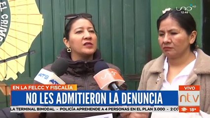 Concejales  dan a conocer que no les aceptan la denuncia