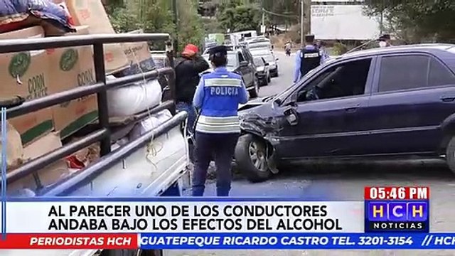 Brutal accidente vial deja pérdidas materiales en carretera al oriente del país