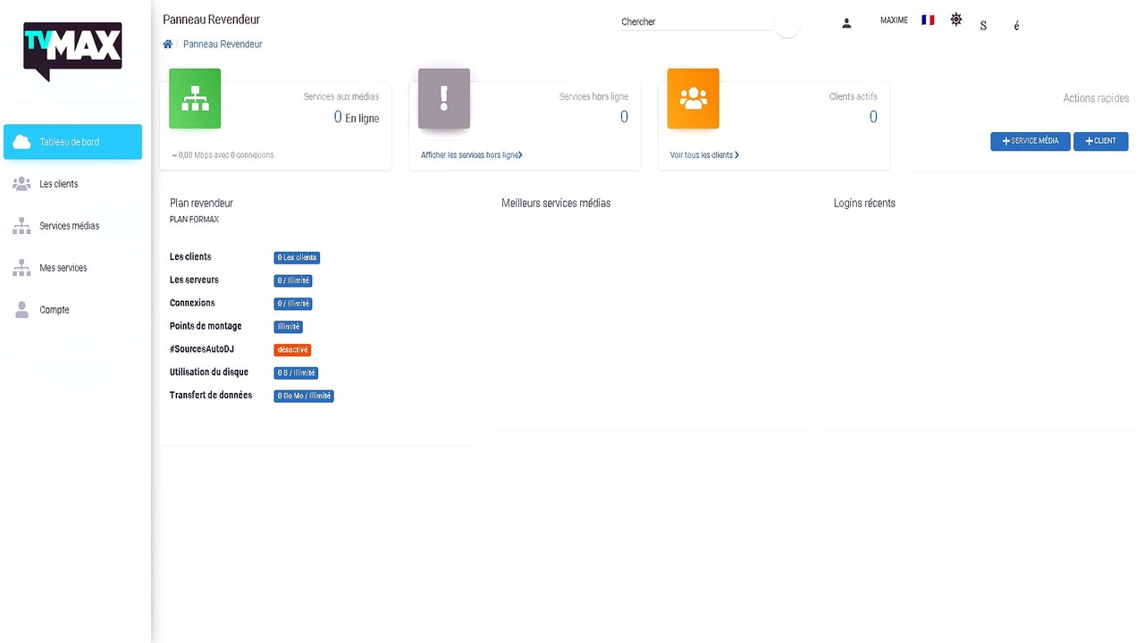 TXMAX:  Comment envoyer les videos  dans votre Interface.