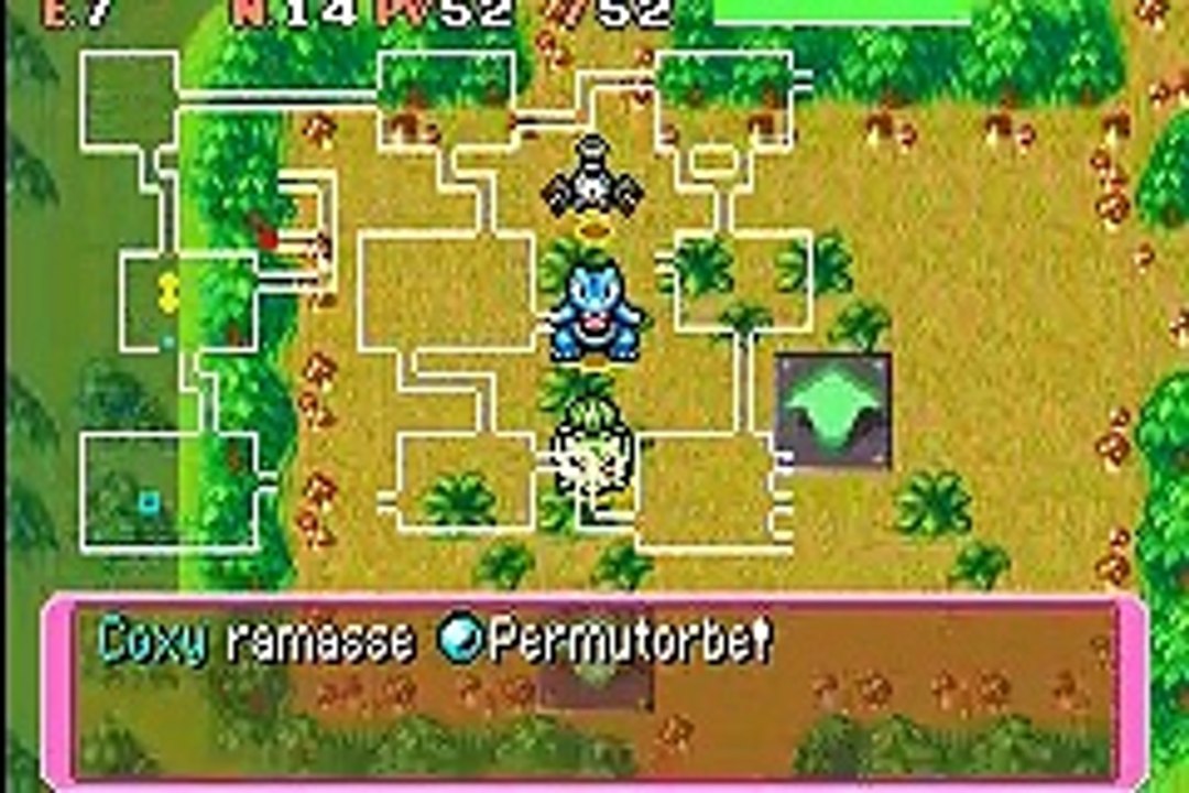 Pokémon Donjon Mystère : Equipe de Secours Rouge online multiplayer - gba