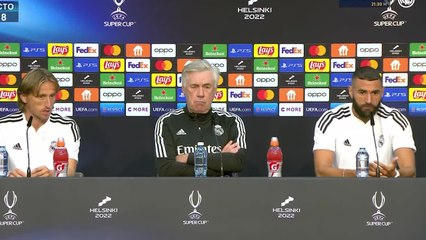 Rueda de prensa Ancelotti, Real Madrid vs Frankfurt