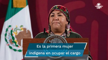 AMLO presenta a la nueva titular del Conapred, Claudia Morales