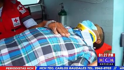 ¡Tras brutal colisión! Chofer de camión es rescatado y trasladado a un centro asistencial