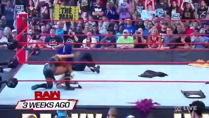 Sasha Banks and Becky Lynch Confrontation