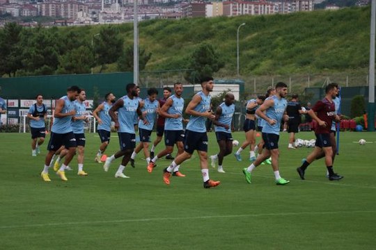 Trabzon haberleri... Trabzonspor, Hatayspor maçı hazırlıklarını sürdürdü