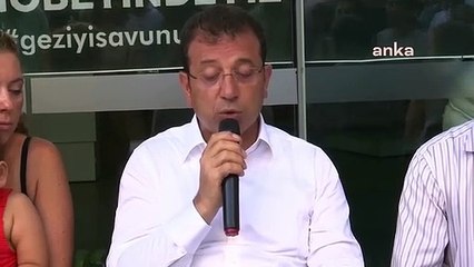 İmamoğlu’ndan ‘Gezi İçin Adalet Nöbeti'ne destek