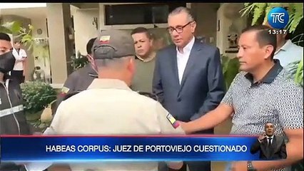 Habeas Corpus: Juez de Portoviejo es cuestionado