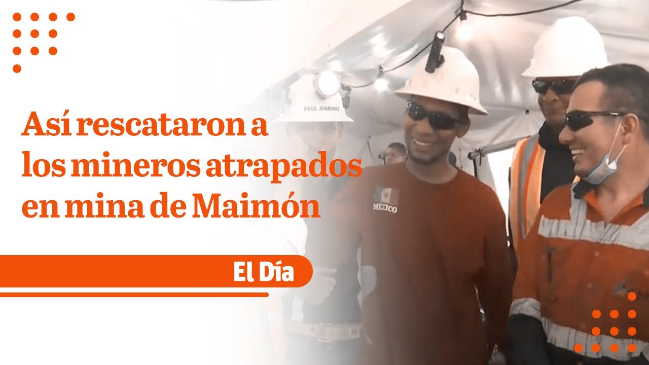 Así rescataron a los mineros atrapados en mina de Maimón