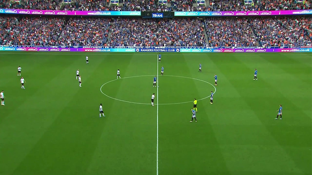 (0) Rangers Fc vs (2) Royale Union Saint- Gilloise  Champions League Qualifier Round 3 2 Leg 1  Half