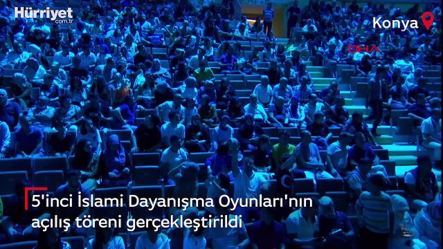 5'inci İslami Dayanışma Oyunları'nın açılış töreni gerçekleştirildi